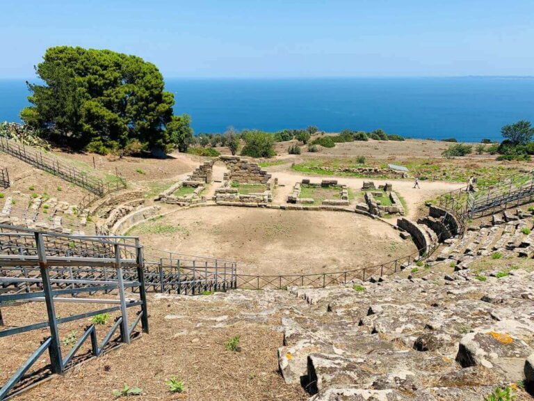 Archaeological site of the ruins of Tyndaris, Northern Sicily