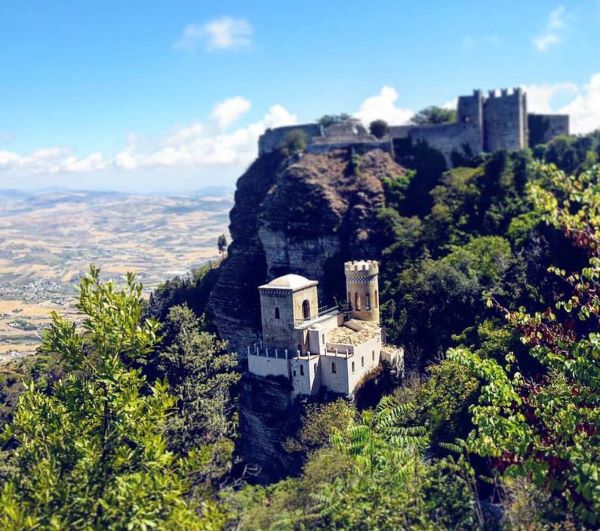 Castello di Venere, The Castle of Venus, Erice, Sicily